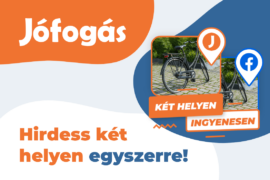 Hirdess két helyen egyszerre!